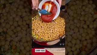 🍲🌶CURRY ROJO de GARBANZOS 🍲🌶️ short shorts cocina recipe receta recetas [upl. by Reggy312]