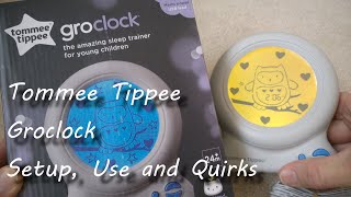 Tommee Tippee groclock  Unboxing Setup and Demonstration [upl. by Dahl908]