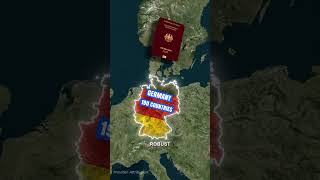 Strongest Passport Countries passportpower TopPassports freevisa visafreetravel ytshorts [upl. by Etnoved]