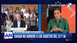 🔴 Ciudad no adhiere a los asuetos del 23 y 30 impulsados por el Gobierno nacional [upl. by Dorree358]