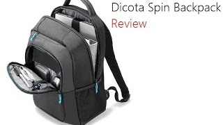 Dicota Spin Backpack  Uboxing and Review [upl. by Selij643]