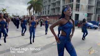 Dillard High School Marching Band  MLK Parade 2024  Tyla  Water [upl. by Topper]