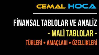 4 Finansal Tablolar Analizi │ Mali Tablo Türleri Nelerdir │ Öğrenme Garantili [upl. by Ailehs]