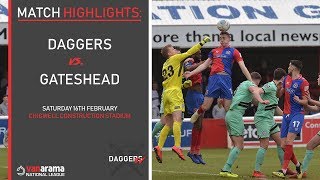 HIGHLIGHTS Dagenham amp Redbridge v Gateshead [upl. by Nylave]