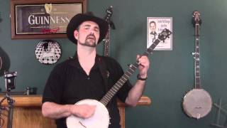 Frailing Banjo Lesson Peggy Gordon [upl. by Corrianne]