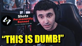 Summit1g Reacts to Shotz PERMANENTLY BANNED on NoPixel [upl. by Ronnie]