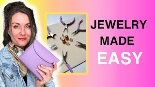 The ONLY Jewelry Making Tools You Need  How To Use BeadSmith Tools Review [upl. by Eromle]