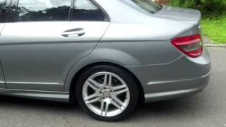 201010 MERCEDES C220 CDI AMG SPORT BLUEEFFICIENCY SALOON AUTOMATIC DIESEL SILVER [upl. by Sirromal586]