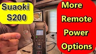 Suaoki S200 Portable RV Power Why ❓ [upl. by Pietra]