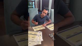 Signing 2000 book plates takes more energy than writing 2000 words [upl. by Jakob]