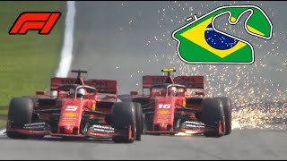 Gran Premio de Brasil  Accidentes y fallos onboards  Crashes and fails  Formula 1 [upl. by Aivil]