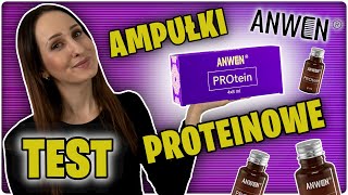 AMPUŁKI PROTEINOWE DO WŁOSÓW od ANWEN TEST 🔥 😱 [upl. by Zeke]