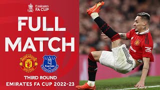 FULL MATCH  Manchester United v Everton  Third Round  Emirates FA Cup 202223 [upl. by Alisun870]