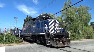 SRY 119 at Audley Blvd on Annacis Island July 4th 2021 sry shortline delta [upl. by Roselba]