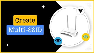 How to create Multiple SSID in tp link router WR850N [upl. by Jarietta]