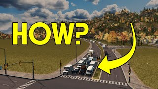 Making Traffic Use ALL LANES in Cities Skylines  Understanding the Traffic System [upl. by Jeffcott]