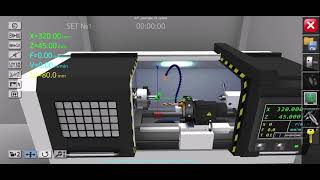 แนะนำการใช้ Application CNC Lathe Simulator [upl. by Mitchael206]