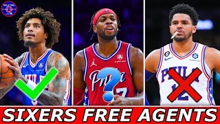 Sixers 2024 Free Agents STAY or GO [upl. by Cullan]