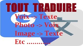 Traduire dans nimporte quelle langue une conversation vocale une image une photo texte manuscrit [upl. by Heman]