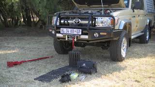 Bushlore 4x4 Safety tools and spare parts [upl. by Miranda]