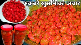 Aakabare Dalle khursani ko achar🔥🔥  Dalle khursani  Dalle chilli pickle recipe in Nepali [upl. by Atirec758]