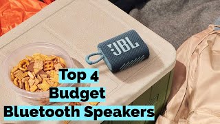 Top 4 Best Budget Bluetooth Speakers for 2024 [upl. by Akeemaj]