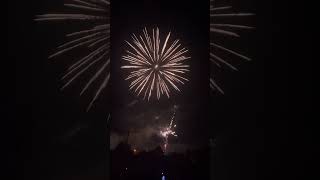 Feu d’artifice de la Foire de la Madeleine à Abbeville en 2023 [upl. by Airda]