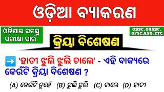 Kriya Bisesana Odia Grammar  Odia Grammar Kriya Bisesana  Kriya Bisesana MCQ  By Tapan Sir [upl. by Holleran376]