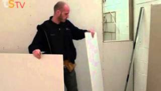 Tommys Trade Secrets  How To Plasterboard A Stud Wall [upl. by Ennahgem77]