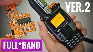 AMAZING VER2  HF FULL BAND Modification for Quansheng UVK599 [upl. by Annoid]