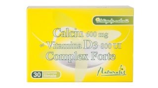 Calciu cu Vitamina D3 Complex Forte [upl. by Osrock785]