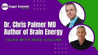 Dr Chris Palmer MD Author of Brain Energy talks with Mike Collins [upl. by Annissa]