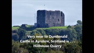 Hillhouse whinstone quarry panorama Troon Dundonald Ayrshire Vernon family owned 100 years [upl. by Benton]