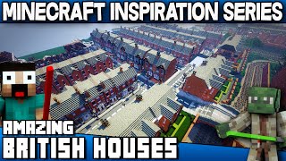 Minecraft  British Houses  Keralis Inspiration Series [upl. by Adil]