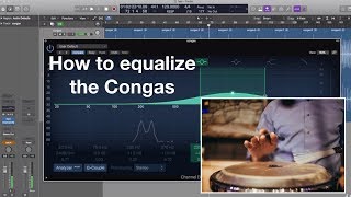 How to equalize the congas tumbadoras [upl. by Zenobia]