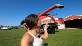 Taking Our Auger Off Right Before Harvest [upl. by Lud]