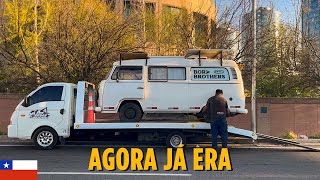 A KOMBI QUEBROU FEIO NO MEIO DE SANTIAGO [upl. by Gaddi272]