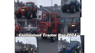 Castleisland CoKerry Tractor Run 2024 [upl. by Ecniuq]