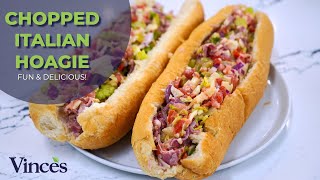 Ultimate Italian Hoagie Sandwich EPIC Chopped Creation [upl. by Gupta]