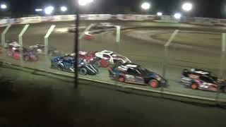 Barona Speedway IMCA Sport Mod Accident 832024 [upl. by Aoket]