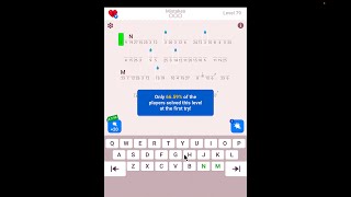 Cryptogram The Solution For Level 79  Step by Step Word Brain Puzzle [upl. by Weathers]