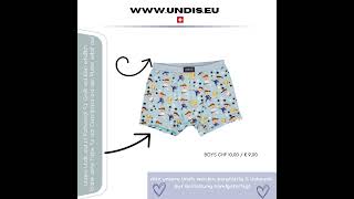 wwwundiseu Lustige bunte amp bequeme Boxershorts im Partnerlook für Männer Frauen amp Kinder [upl. by Sacttler]