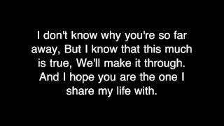 Daniel Bedingfield  If Youre Not The One HQ with Lyrics [upl. by Asor]