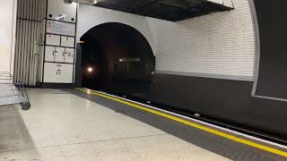 London Underground Central line arriving at Liverpool Street for Hainault Via Newbury Park [upl. by Lovmilla]