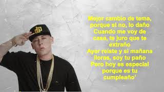 Cosculluela  HBD Letra  Lyrics [upl. by Allene]