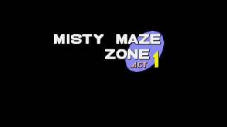 Sonic 1 Megamix Music  Misty Maze Zone Act 1 [upl. by Luciana]