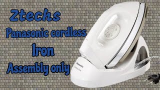 How to Repair Iron  Panasonic Cordless Iron Ni100DX Panasonic Iron  Iron Repairing [upl. by Levitt]