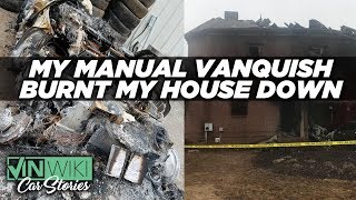 My manual converted Aston Martin Vanquish burnt my house down [upl. by Snow]