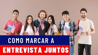 COMO AGENDAR O VISTO AMERICANO PARA VÁRIAS PESSOAS NA MESMA CONTA  MARCAR O VISTO EM GRUPO [upl. by Muscolo]