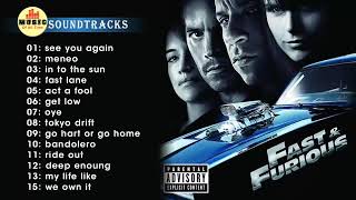 Fast Furious Top 15 Best Music [upl. by Oremodlab]